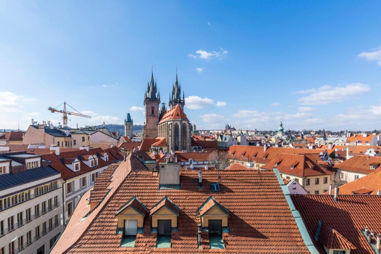 Stupartska - Tyn Church View Residence With Terrace Prag Exteriör bild